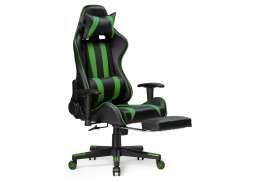 Офисное кресло Corvet black / green (54x60x125)