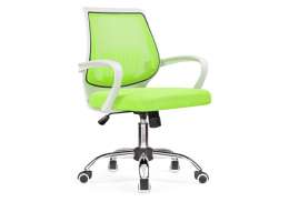 Компьютерное кресло Ergoplus green / white (61x55x84)