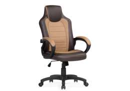 Компьютерное кресло Kadis коричневое / бежевое (62x75x100)