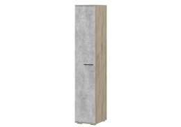 Шкафы Вальс ШК-400 дуб крафт серый / бетонный камень (40x50x212)