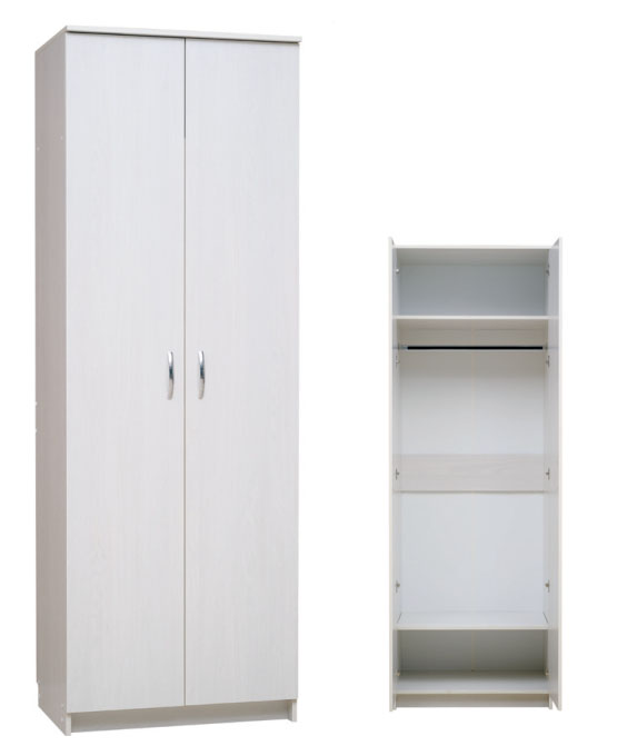 Шкаф 2-х дверный платяной (800/2320). 