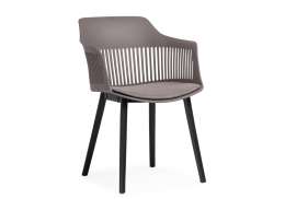 Пластиковый стул Crocs dark gray / black (55x60x76)