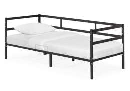Кровать Лавли 90х190 черная (90x196x75)