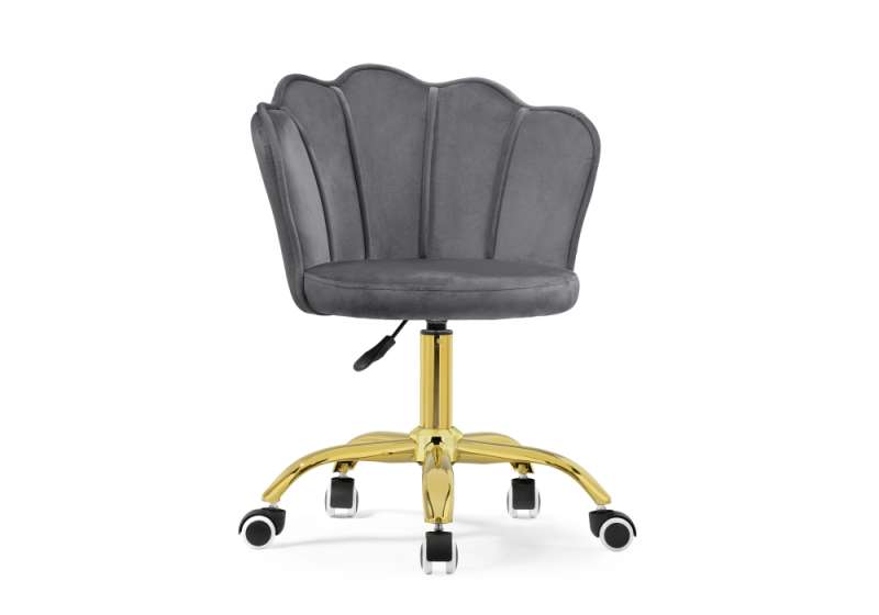 Офисное кресло Bud grey / gold (55x47x75). 