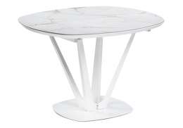 Керамический стол  Азраун белый (110x75)